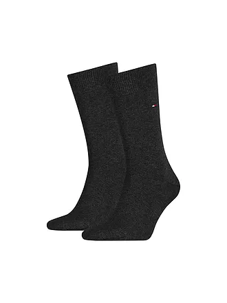TOMMY HILFIGER | Socken 2er-Pkg. anthracite mela | 